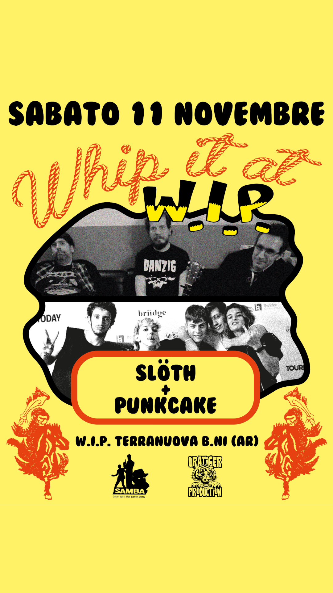 Whip It At Wip: Slöth (ita) + Punkcake (ita)