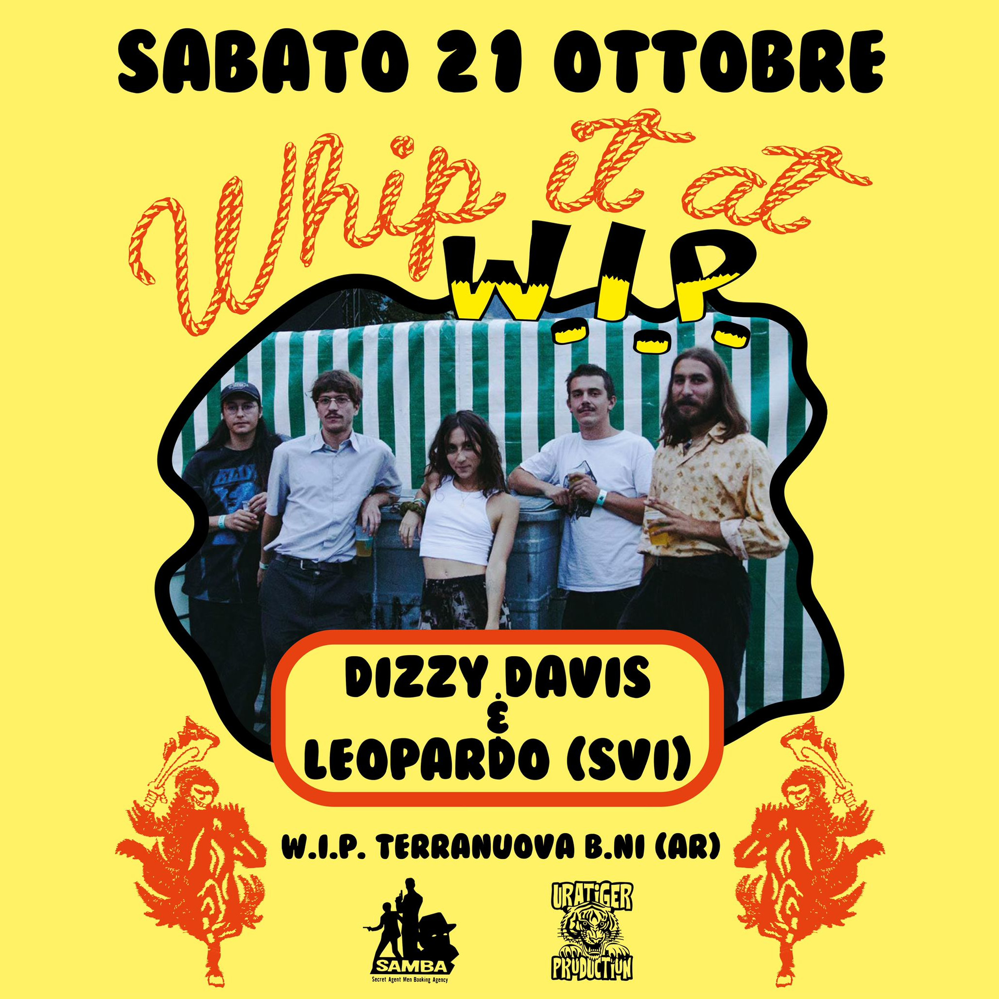 Whip It At Wip: Dizzy Davis & Leopardo (svi)