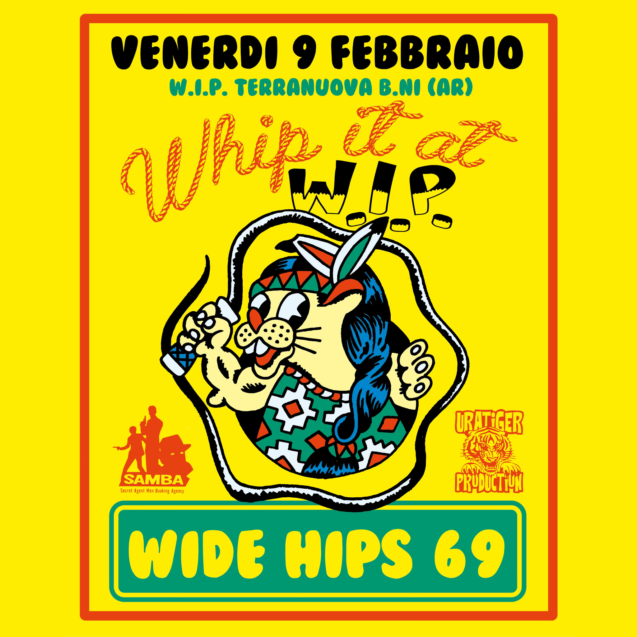Whip It At Wip: Wide Hips 69 (ita)