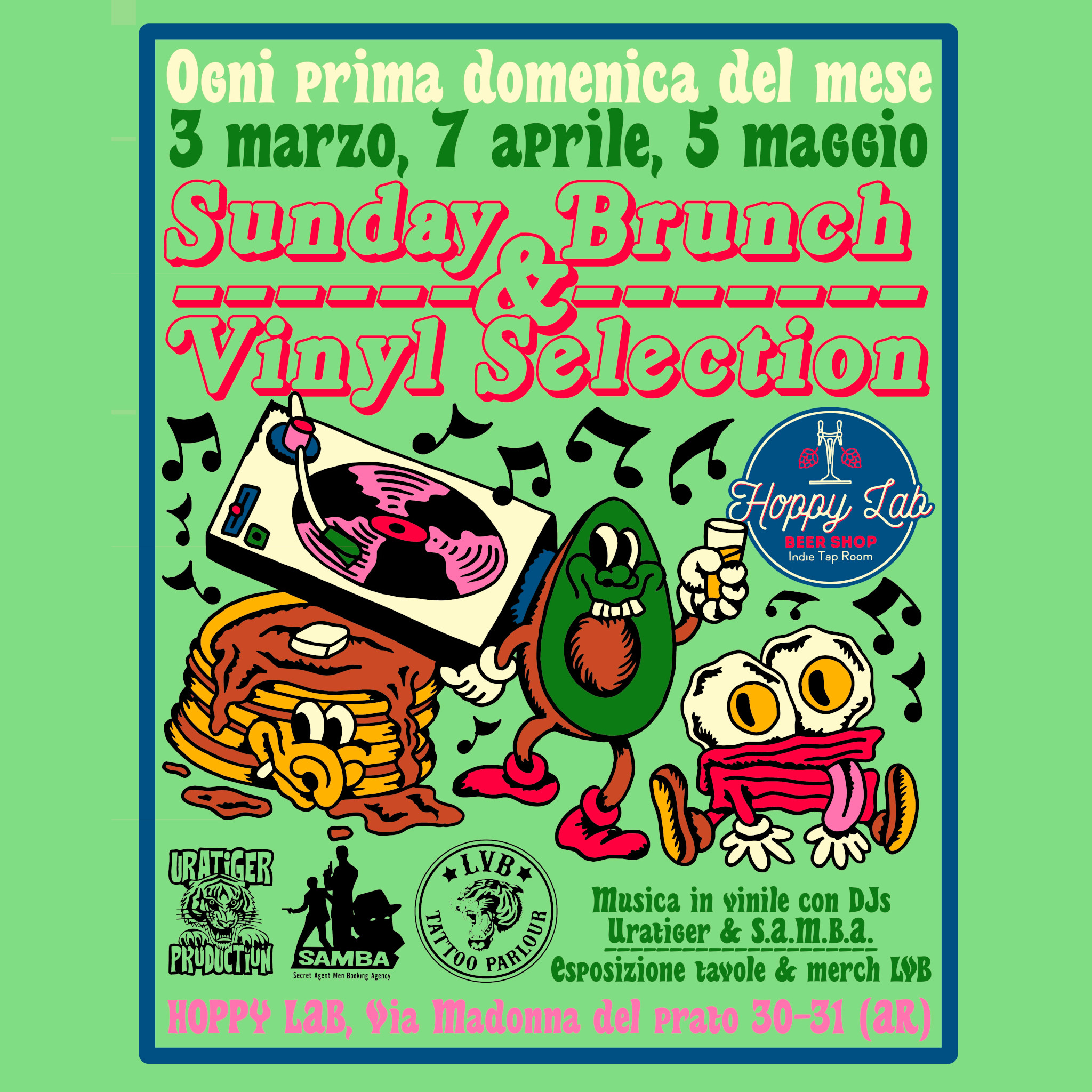Sunday brunch & vinyl selection: 3rd day