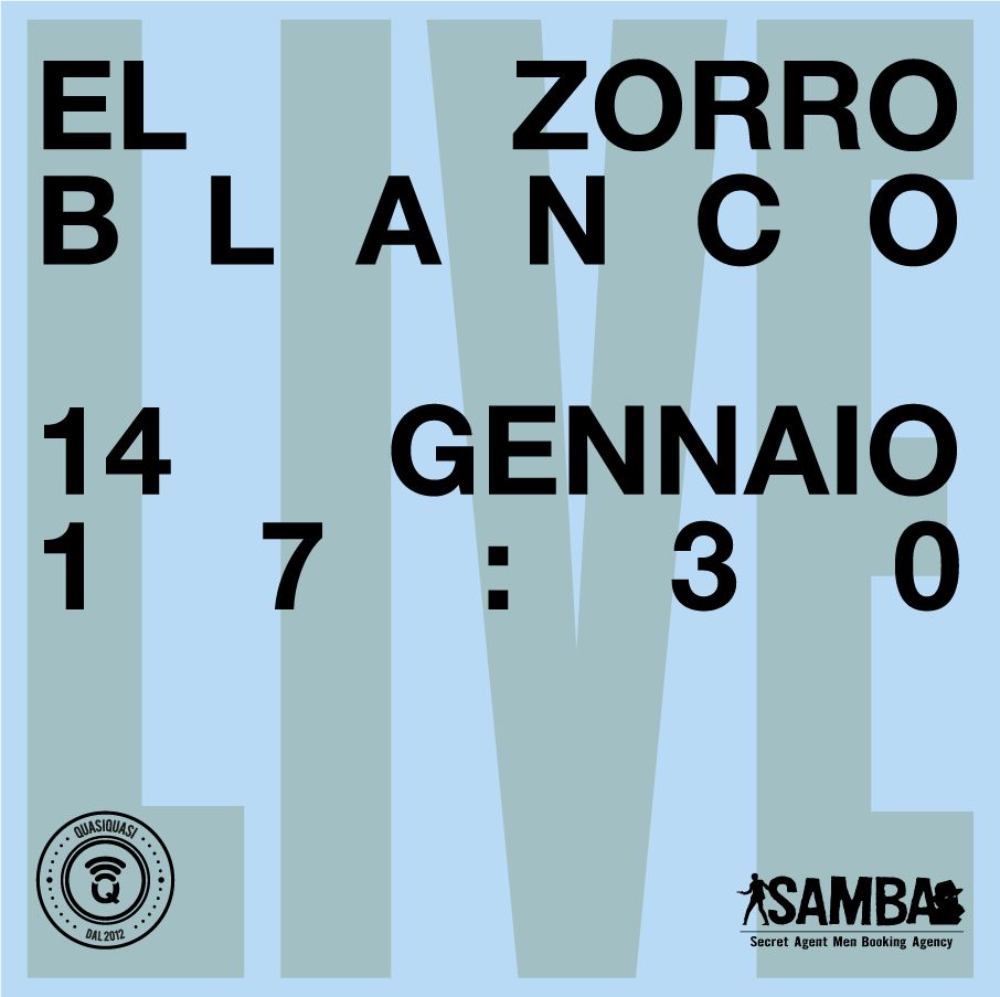 QuasiQuasi Social Café    Zorro Blanco